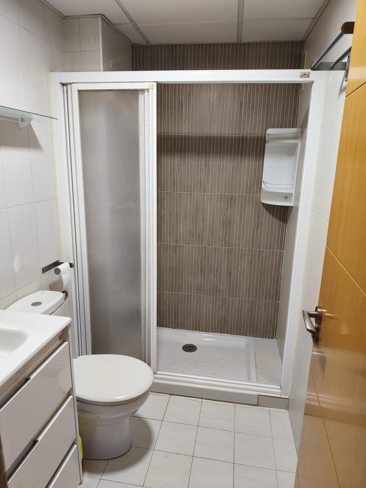 baño con ducha